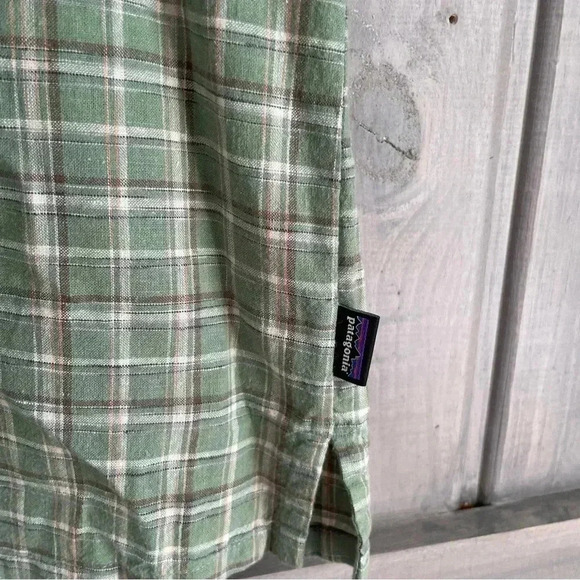 Patagonia 'Back Step' Regular Fit Check Short Sleeve Sport Shirt Medium - Picture 5 of 7